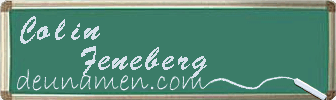 Colin Feneberg Visitenkarte